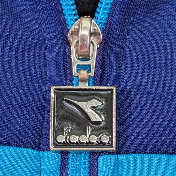 Diadora x Rick And Morty Intergalactic Track Jacket Purple and Blue - Picture 5 of 14